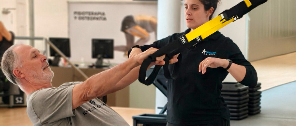 Entrenamiento personalizado; Entrenamiento de fuerza para combatir el envejecimiento.